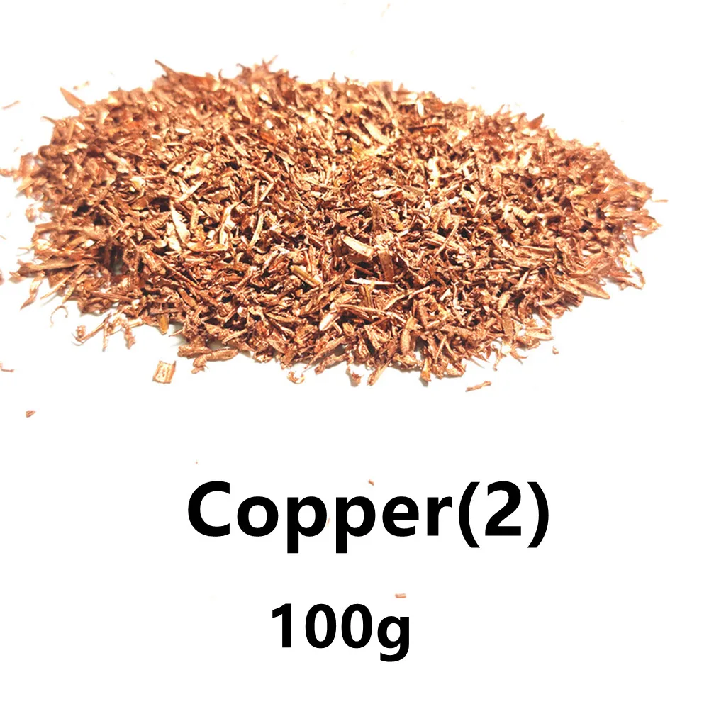100G ทองแดงเศษเศษโลหะ/เศษ/ตะไบ/ส่วนต่อทองแดง/ทองเหลือง/อลูมิเนียม/เหล็ก/bronze