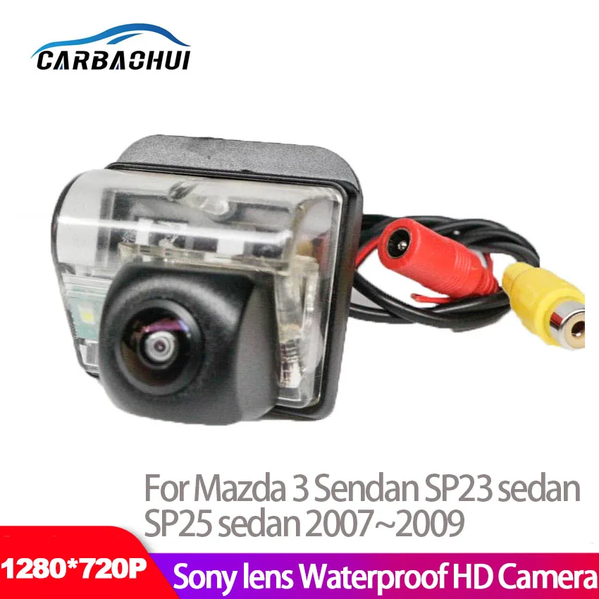 

1280P x 720P HD Автомобильная камера заднего вида для Mazda 3 Sendan SP23 sedan SP25 CX-7 2007 2008 2009 2010 2011 2012