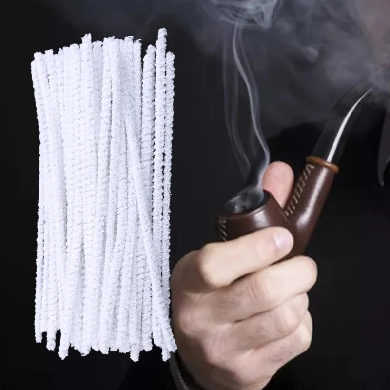 50 Pcs Convenient Pipe Cleaner Stick Rods Rod Cleaning Tool