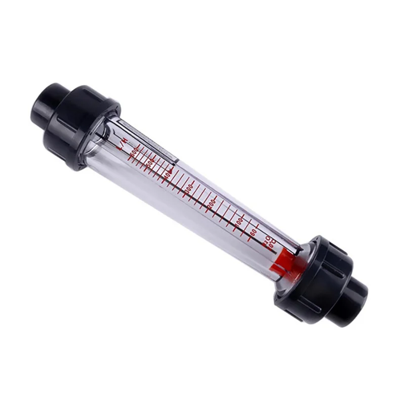 Plastic Float Flowmeter Liquid Water Flow Meter Rotameter Rotermeter UPVC Pipeline Flowmeter 1 Pcs