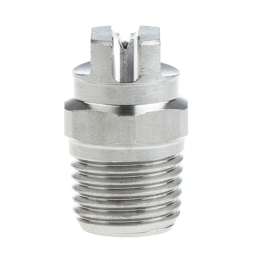 1/4 inch High Pressure Washer Spray Fan Nozzle Tip HU 65 Degree Stainless Steel - Easy to Install