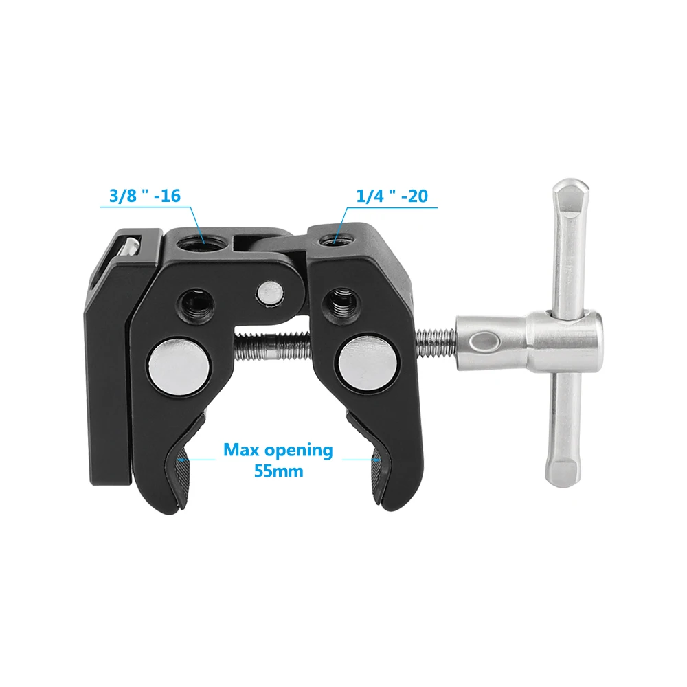 CAMVATE Versatile Super Crab Clamp With 1/4\