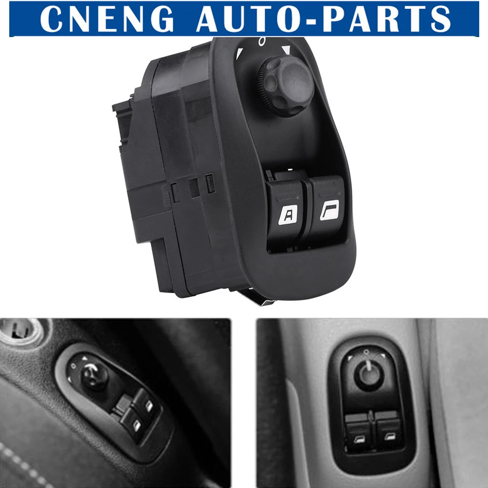 

6554wa Electric Power Master Window Lifter Control Switch for Peugeot 206 306 Auto Parts 6554.WA 2002-2016