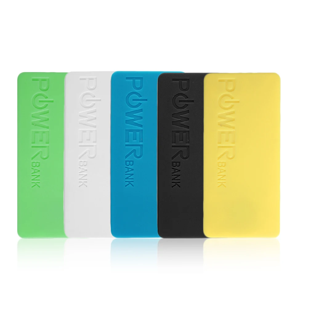 5600mAh 5V USB DIY Power Fall Tragbare Externe 2X18650 Batterie Lagerung Box Power Bank Fall Box Shell Für handys