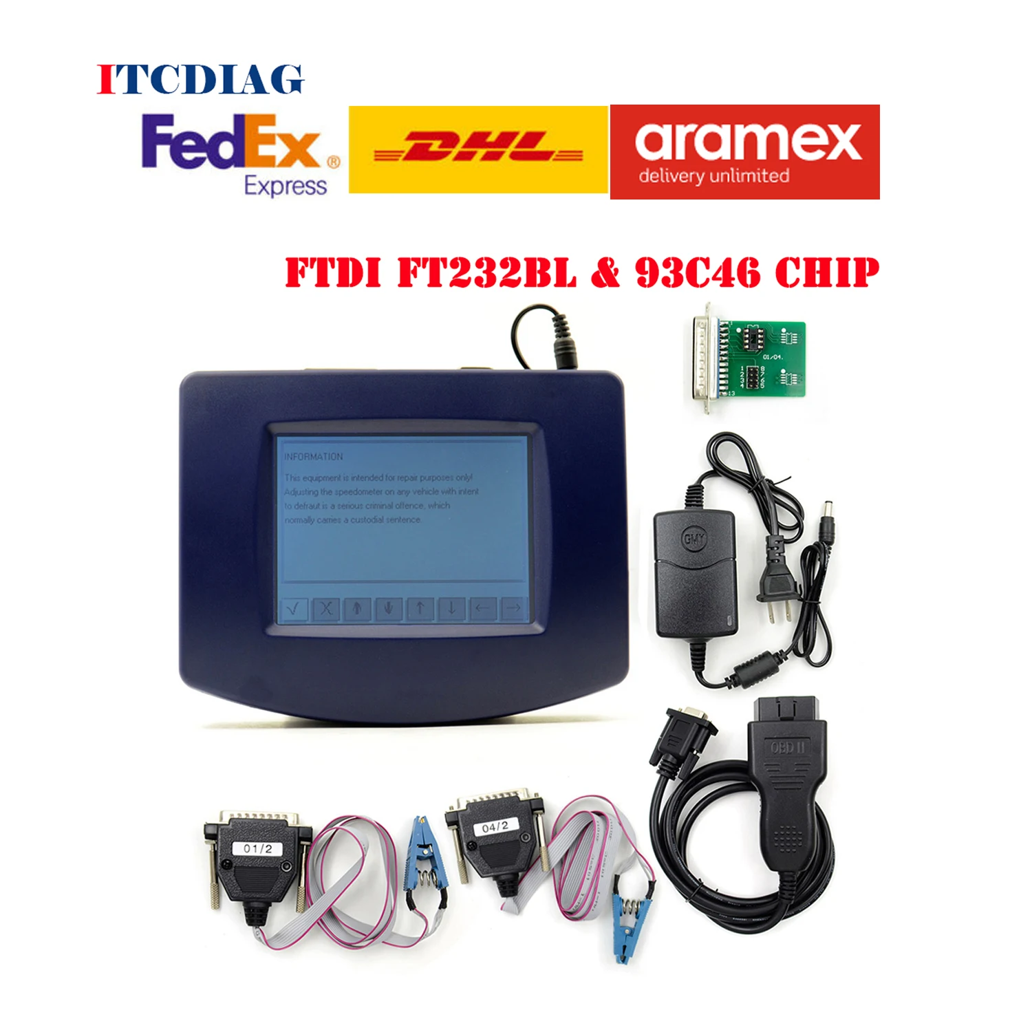 

Mileage Adjustment Digiprog 3 OBD Version V4.94 Original CPU FTDI Digiprog3 Auto Diagnostic Tool For Mileage correction