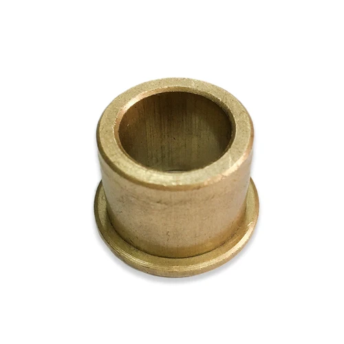 Imagen 2 del producto 5x ID8/10/12mm OD12/14/15/16/18mm casquillo con bridas de bronce aleación de cobre rodamiento liso impregnado con aceite sinterizado autolubricante