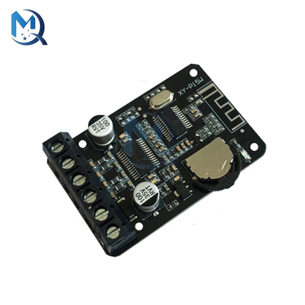 XY-P15W Bluetooth 5.0 Amplifier Board DC 8-24V 10W 15W 20W High Power Digital Amplifier Module Audio Stereo AMP Sound Board