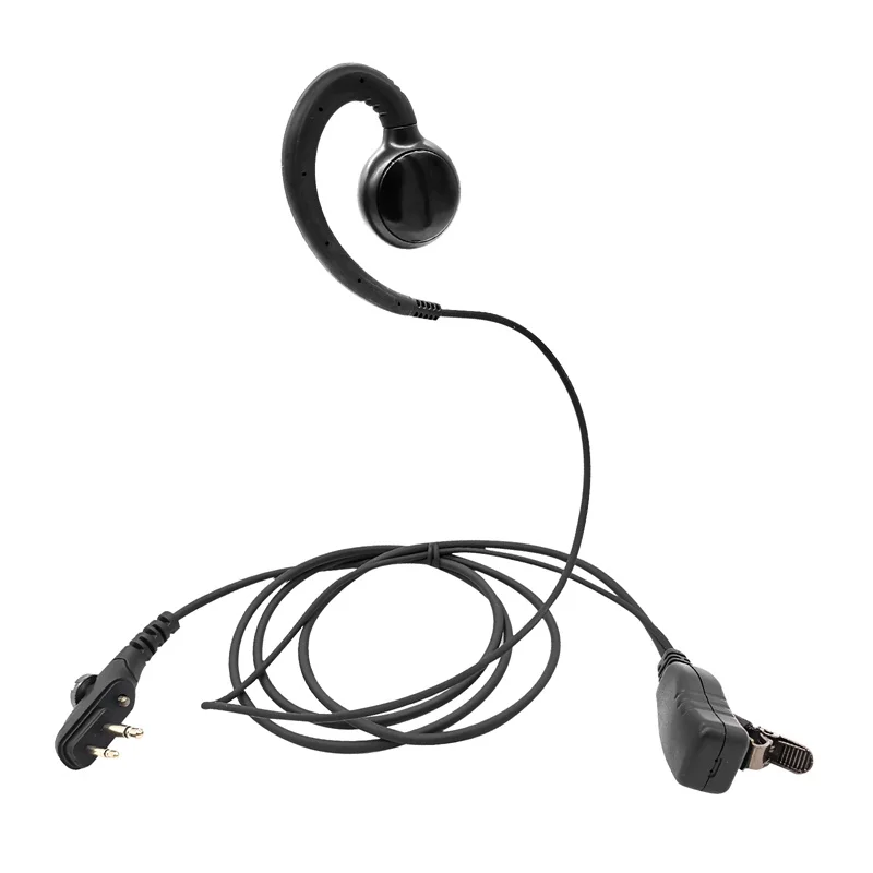 RISENKE Walkie Talkie Earpiece, C Swivel Headset with PTT Mic for Hytera HYT PD502, PD562, BD502, BD502i, TC-508, TC-580