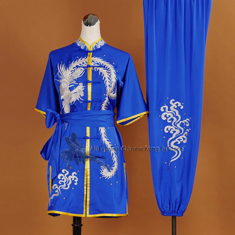 

Boys Girls Wushu Competition Suit Tai chi Uniform Kung fu Wing Chun Jacket and Pants Custom Tailor Need your Measurements