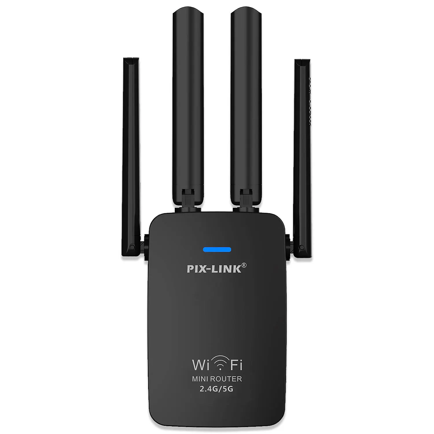 Pixlink extensor de longa distância 802.11ac repetidor wi fi sem fio impulsionador 2.4g/5ghz wi-fi amplificador 1200m roteador wi-fi