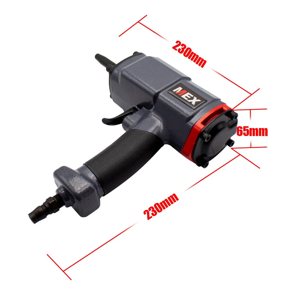 Removedor de uñas neumático portátil NP50, Kit profesional antideslizante de 5x50MM, herramientas manuales para quitar grapadora de aire, 0,4-0,7 MPa
