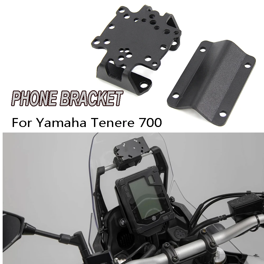 

New Navigation Bracket Mobile Phone GPS Plate Bracket Phone Holder USB Motorcycle For Yamaha Tenere 700 TENERE 700 Tenere700