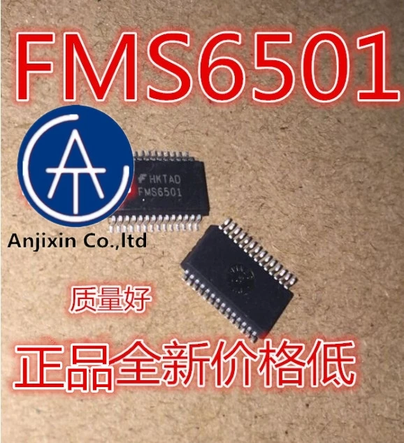 

10pcs 100% orginal new real stock FMS6501 FMS6501MSA28X Video IC SSOP28 Package Hot Sale