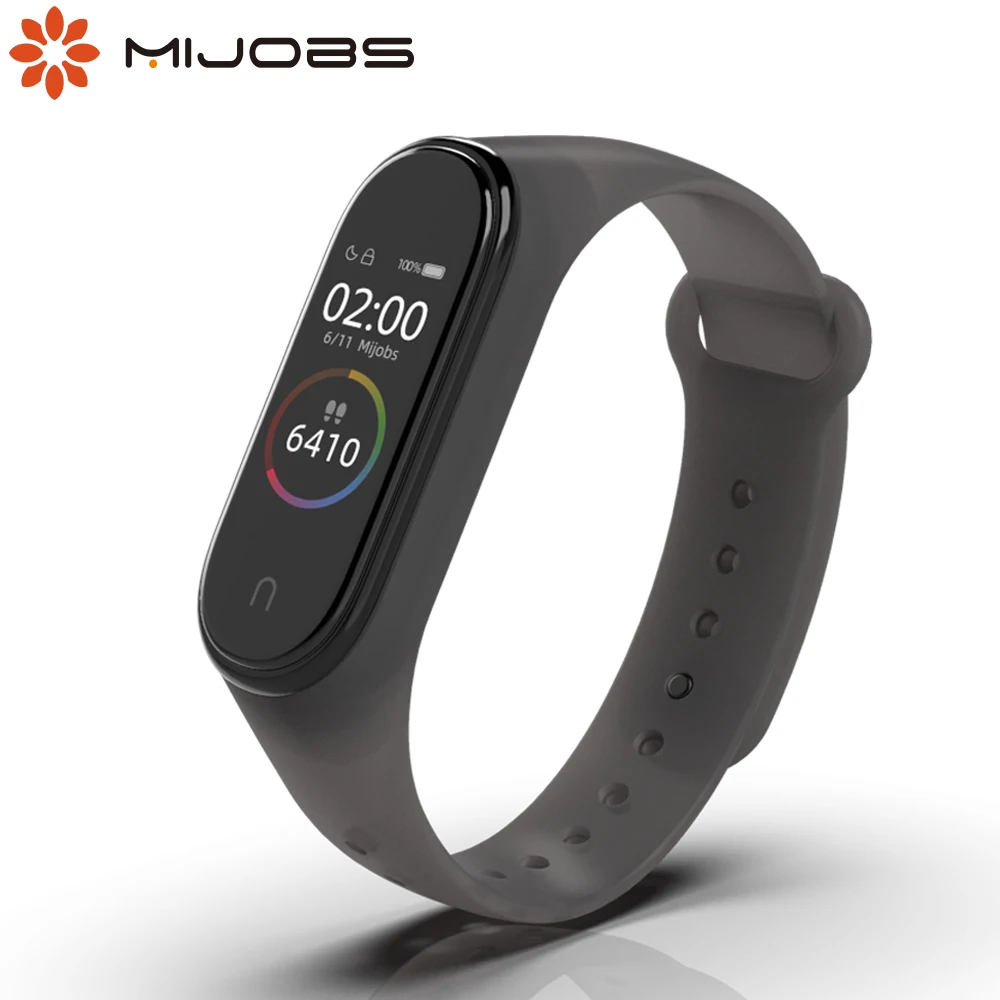 Mi jobs mi Band 4 ремешок Цветной силиконовый ремешок для Xiaomi mi Band 4 3 браслет mi band 3 Аксессуары для умных часов