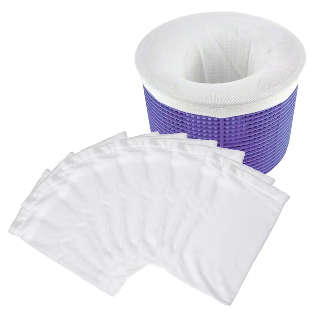 10/20/30pcs/Set Filter Storage Pool Skimmer Socks Nylon Swimming Pool Filter Socks For Baskets Skimmers Pool Supplies