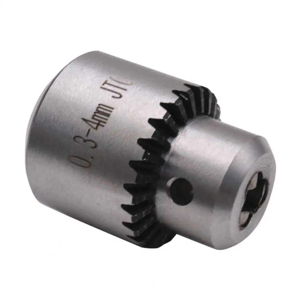 0.3mm-4mm Mini Drill Chuck JTO Taper Mounted Drill Chuck Wrench Lathe Electric Drill Accessory Wide Application