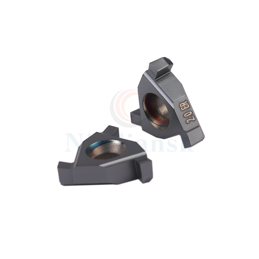 10PCS inserto in metallo duro 16ER IL 1.9 2.0 2.1 2.2 2.3 2.4 2.5 2.5 2.6 2.7 2.8 2.9 3.8 LDA CNC tornio utensile da tornio superficiale scanalatura strumento