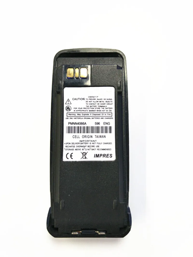 PMNN4066A MOTOTRBO IMPRES LITHIUMION 1800mah Battery For Motorola MOTOTRBO DP3400 DP3600 XPR6550 DGP6150 XiR P8268 P8200