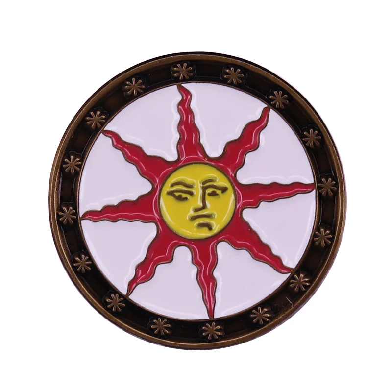 Dark Souls warrior of sunlight pin for a real fan Praise the sun!