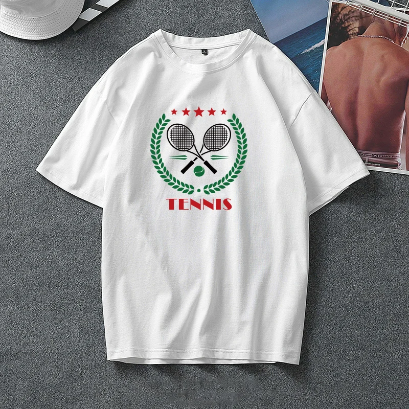 Sports tennis racket heat transfer design stickerOn T-Shirt Clothing Printing Stickers Printed DecorationApplique on Clothes