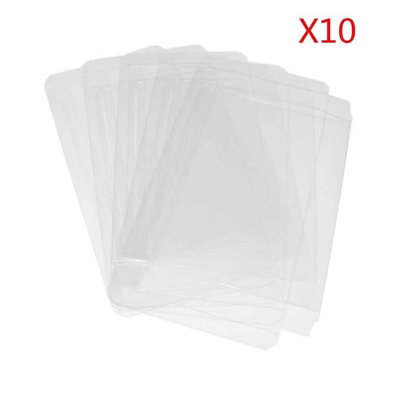 Ruitroliker 10Pcs Clear Protecter Box Sleeve CIB for Playstation 2 PS2 Games Cartridge