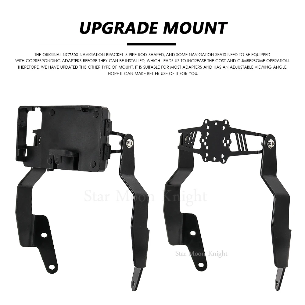 Fit For HONDA NC 700 X NC700X 2012-2013 NC750X NC 750 X 2014-2015 Stand Holder Phone Mobile Phone GPS Plate Bracket