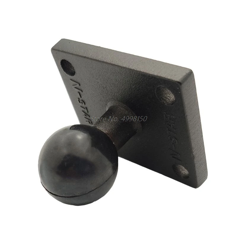 Aluminum Square Mount Base with Ball Head for Ram Mount for Garmin Zumo/TomTom Dropship