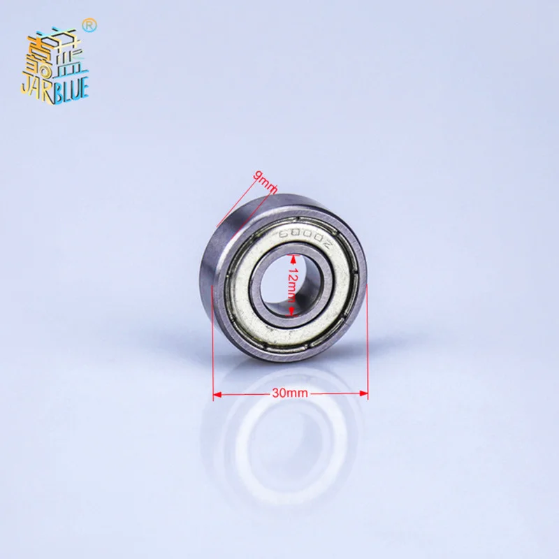 6201rs 2pcs 6201-2rs 6201 Deep Groove Ball Bearing 12x32x10mm