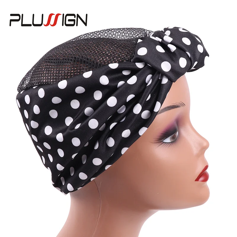 Plussign-Casquettes de Perruque avec Filet à Cheveux en Maille, 1 Pièce