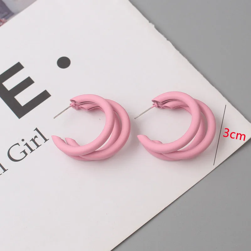 Rosa Farbe Baumeln Ohrringe für Frauen Koreanische Mode Blume Lange Hängende Ohrringe Schmetterling Herz Anhänger Twist Drop Ohrringe – Detail 7