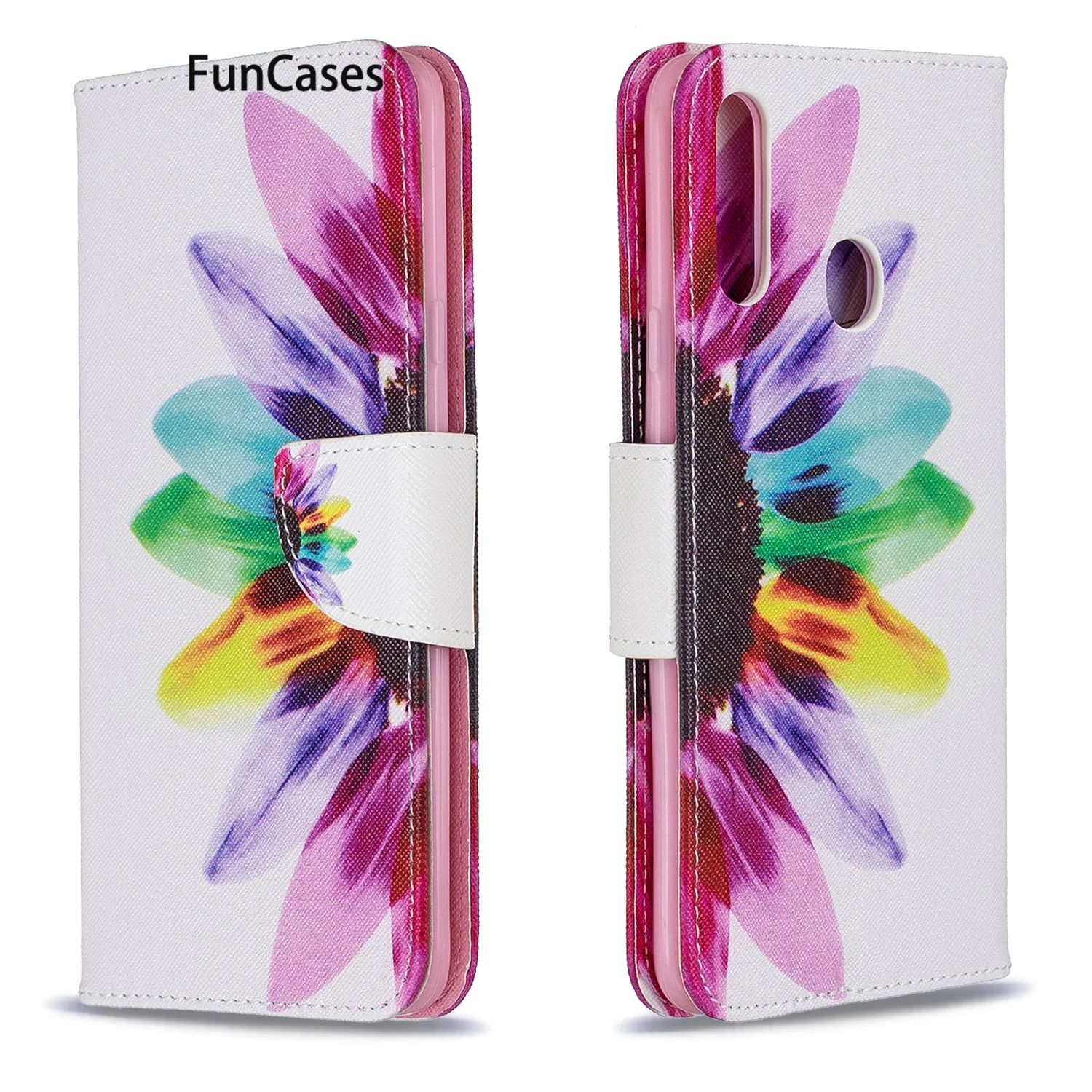 Sun Flower Holsters Clips Cases For Samsung A20S Flip Phone Cover Galaxy A70 A30S A10S A42 A40S A20 A50 A50S A40 A10 A30 A70S