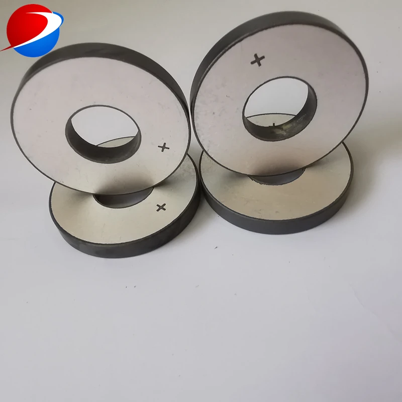 38*13*6.35mm Piezoelectric Ceramics PZT4 Piezo Ceramics Rings for Ultrasonic Cleaning Transducers