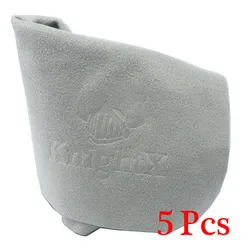 KnightX 5pcs Superfine Cloths Wipe-Camera Lens FILTER UV CPL Glasses Cleaner For canon eos sony nikon