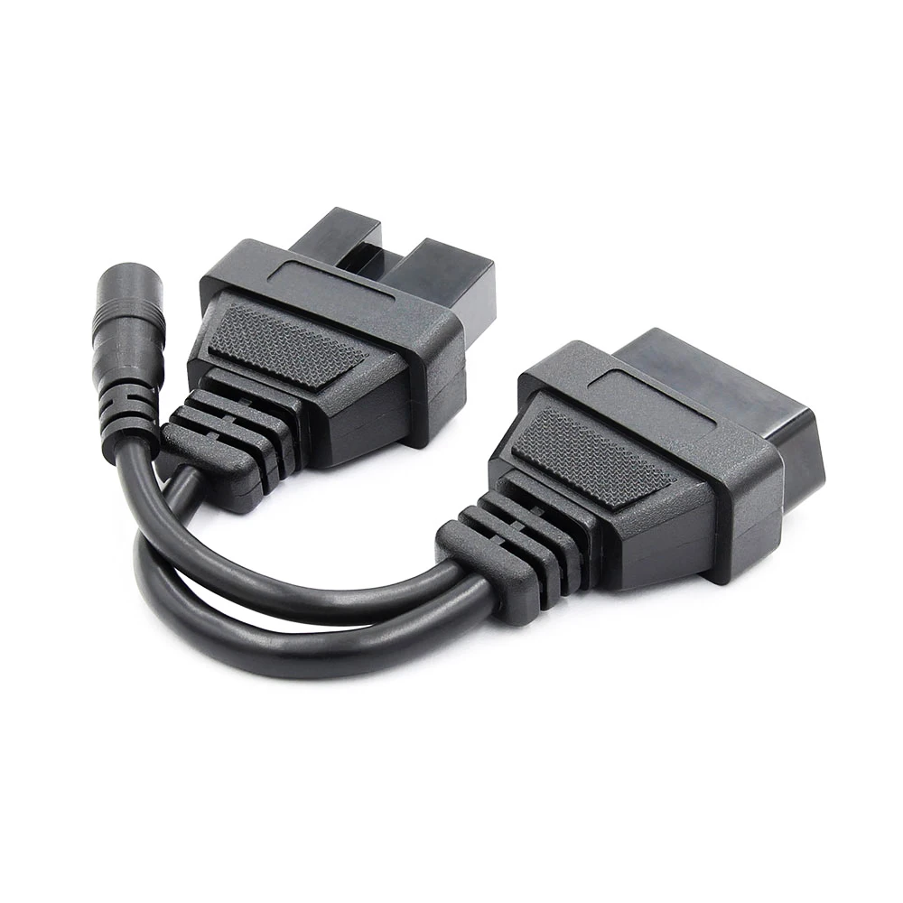 Adapter Mitsubishi/Hyundai (12pin) OBD-II (16-pin) OBD2, connector, adapter, connector female diagnostic cable