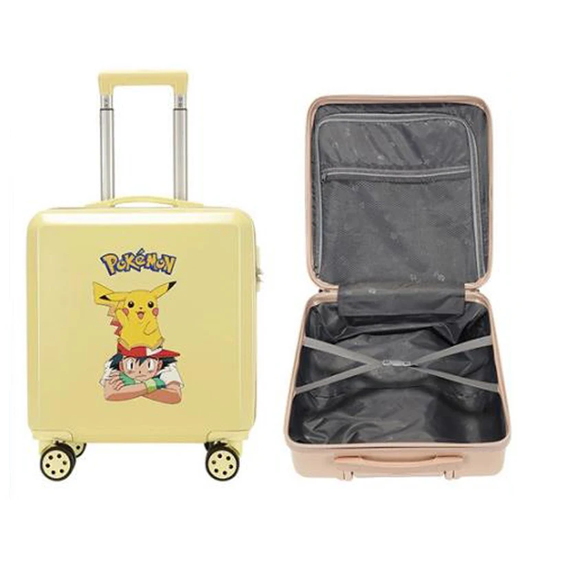 Nieuwe 18 Inch Cartoon Leuke Kids Rolling Pc Bagage Trolley Koffer Wachtwoord Lock Boarding Cabine Voor Jongens En Meisjes Gratis verzending