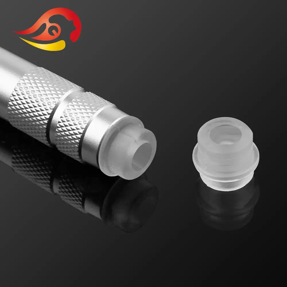 QYFANG 4mm Diameter Strong Plastic Hose Tail Pipe Soft Rubber Sleeve for Connector Audio Jack Metal Adapter Earphone MMCX Plug