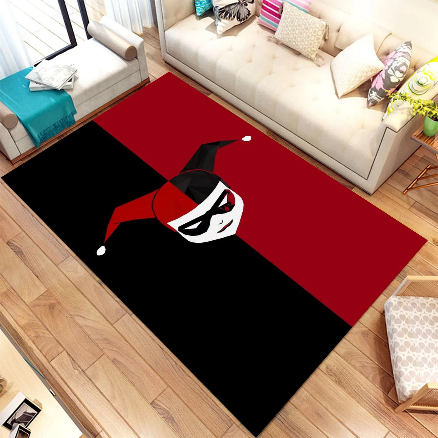 Joker Rug For Living Room, Fan , Area Rug, Popular Rug, Personalized Gift, themed Rug, Home Decor,Rug, msmd94