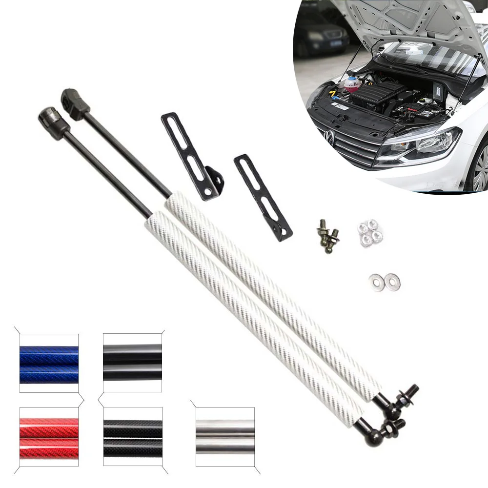 For Volkswagen VW Jetta A6 2010-2019 Front Hood Bonnet Modify Gas Struts Lift Support Shocks Damper Rod Absorbers Spring Props