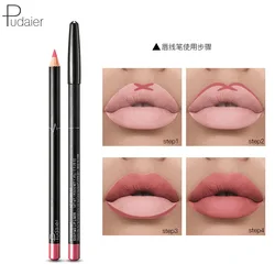 Pudaier Lip Liner Waterproof Durable Decolorization Nude Lip Gloss Matte Lipliner Lipstick Pen Hot Selling