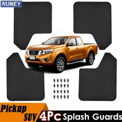 Racing Mud Flaps Mudflaps Splash Guards Mudguards For Nissan Navara Frontier Brute D40 D22 NV200 Titan A60 A61 Pathfinder 4X4