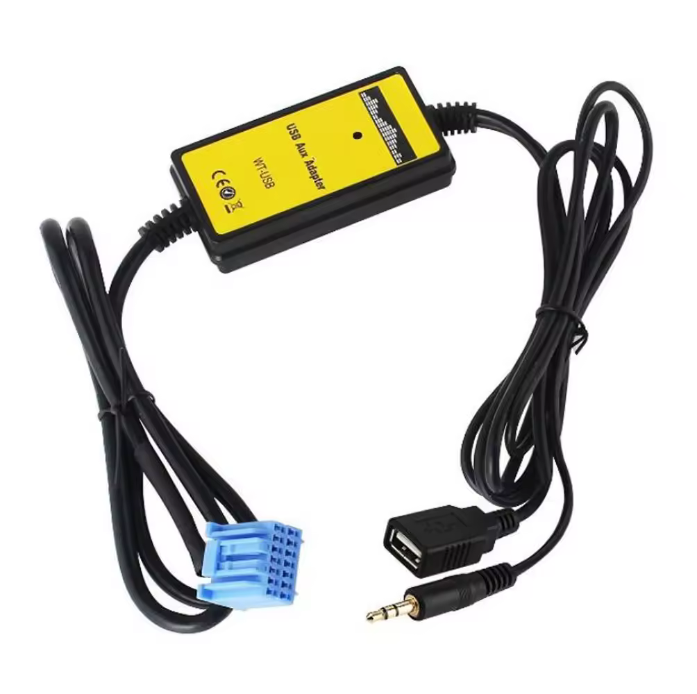 Car CD Adapter AUX USB 14P Connect CD Changer for Honda Accord 1998-2002,Old Civic CRV Odyssey,for Acura RSX CL TL EL