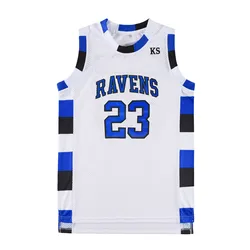 Basketball Sleevelsss Adult Jersey One Tree Hill  Nathan Scott  23# 3#  Ravens  Stitched Sport Movie TV  series Jersey maillot