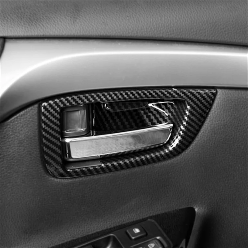 

WELKINRY For Mitsubishi Pajero Sport QE QF 3rd generation 2015-2021 Shogun Montero Sport inner car door cup bowl handle trim