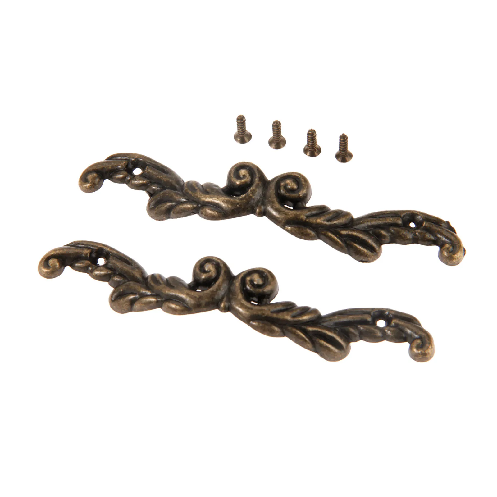 Manijas Vintage Bronce Antiguo Para Muebles - Tiradores Retro Para Cajones Y Puertas