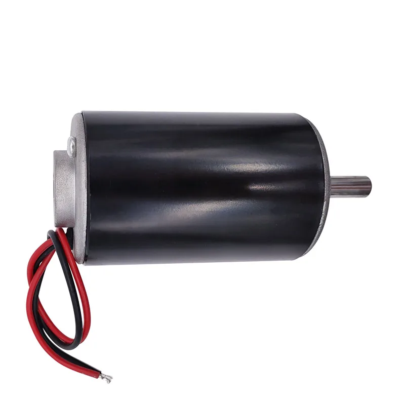 Machine Tool Spindle motor DC 12-48v 200W/300W/400W/500W/800W DC spindle motor brush air cool for CNC engraving machine