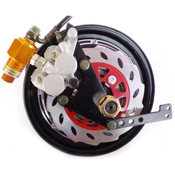 For Electric cars electric motorcycle 110 double pump ABS brake drum new integrated tensioner ring modified disc loaded