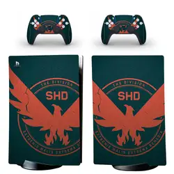 The Division PS5 Digital Edition Skin Sticker Decal Cover for Console and 2 Controllers PS5 Skin Sticker Vinyl