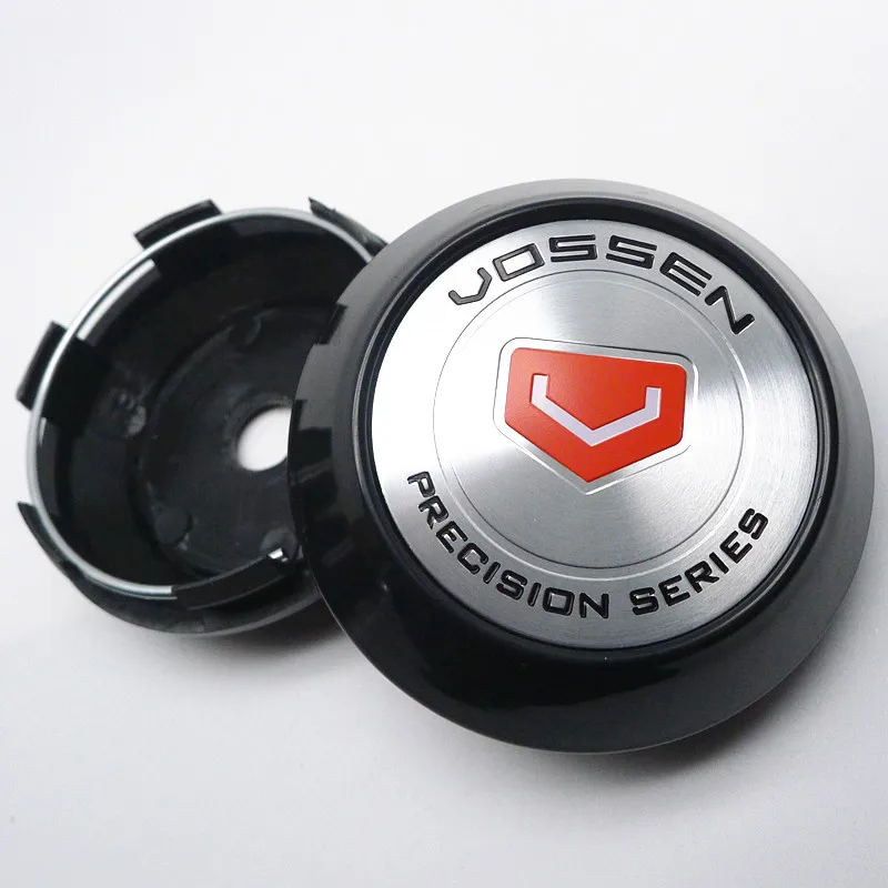 4pcs 68mm For VOSSEN Wheel Center Cap Hubs Car Styling Emblem Badge Logo Rims Cover 45mm Stickers Accessories