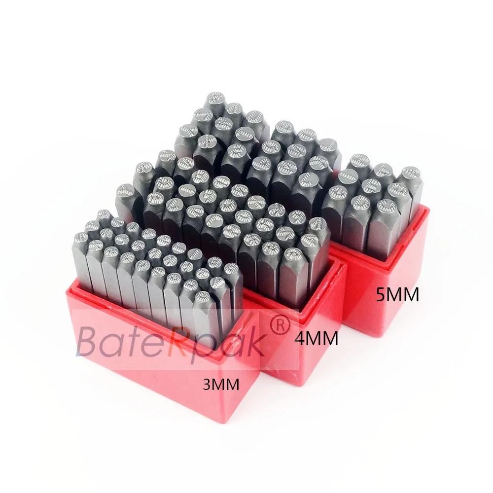 3/4/5mm A-Z Dotted steel seal,BateRpak car chassis Steel word punch stamp/matrix do stamp letters,27pcs/box