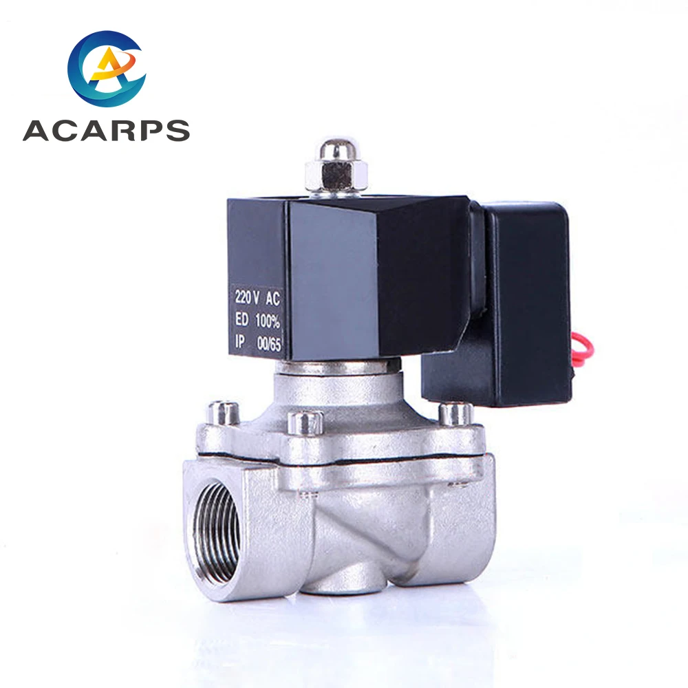 

3/4" Normally Closed Stainless Steel Low power non-heating solenoid valves